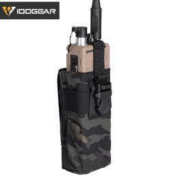 Bags IDOGEAR Tactical Radio Pouch Walkie Talkie MOLLE MBITR TRI PRC148 152 Outdoor Tactical Pouch 3552