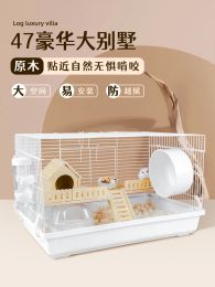 Cages Hamster 47 Cage Golden Wire Bear Special Super Cheap Large 60 Basic Cage Supplies Complete Set Luxury Villa