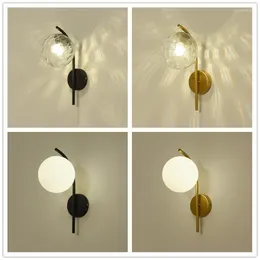 Wall Lamps Black Sconce Modern Style Antler Led Applique Swing Arm Light Exterior