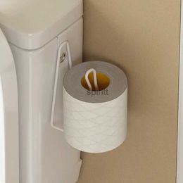 Toilet Paper Holders 1 Pc Toilet Roll Paper Holder Organizer Wall Mount Storage Stand Kitchen Bathroom No Drill Tissue Towel Dispenser Stainless 240313