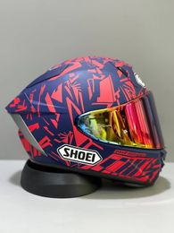 Full Face shoei X15 X-Fifteen X-SPR PRO Marque 93 Dazzle red ANT motorcycle Helmet anti-fog visor Man Riding Car motocross racing motorbike helmet