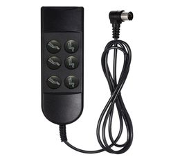 Furniture Hardware Six Button 5 Pins 6 Inner Wires Connection Remote Handset Controller Hand Control for Lift Chairs Power Recline9562454