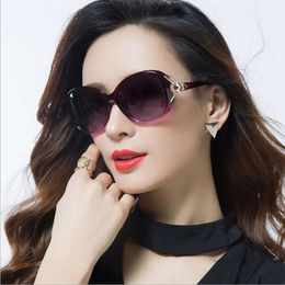 Fashion New Fox Head 8842 For Women's Trendy Internet Celebrity HD Sunshade Driving Sunglasses