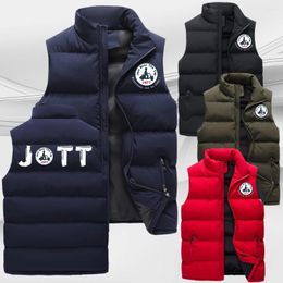 Men's Jackets Fashion Tank Top Versatile Autumn And Winter Casual Windproof Sleeveless Down Coat Warm Mountaineering