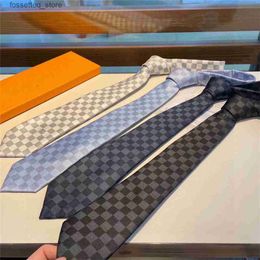 Neck Ties Luxury New Designer % Tie Silk Necktie black blue Jacquard Hand Woven for Men Wedding Casual and Business Necktie Fashion Haii Neck Ties With box 126 L240313