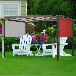 Nets Awning Sun Shade Canopies Cover Garden Supplies Sturdy Durable Replacement Awning For Pergola Cover Sun Shade (no Shelves)