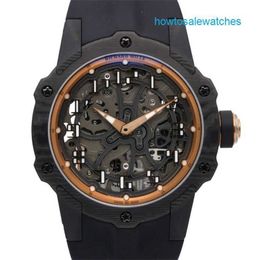 Casual Watch RM Watch Celebrity Watch RM33-02 with 41mm Carbon case and Black dial. Excellent