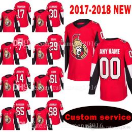 Custom Men Women Youth Ottawa''Senators''17 Nate Thompson 30 Andrew Hammond Jersey 7 Kyle Turris 29 Johnny Oduya 14 Alexandre Burrows Jerseys