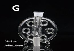 percolator recycler dab rigs 14mm glass ash catcher Smoke Collector 18mm glass ashcatcher smoking accessory For Bong294R4367763