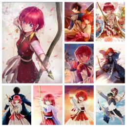 Stitch Anime Yona Of the Dawn Diamond Painting Japanese Cartoon Cross Stitch Embroidery Pictures Art Mosaic Full Drill Craft Home Decor