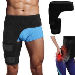 Men's Body Shapers Hip Brace Thigh Compression Sleeve Hamstring & Groyne Wrap For Pain Relief Support Replacements Sciatica