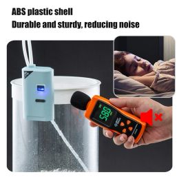 Accessories Aquarium Oxygen Pump USB Rechargeable Oxygenated Fish Tank Pump Ultra Quiet Air Bubbler Aerator Portable Fishing Tool