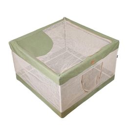 Cat Carriers Crates & Houses Dog Pen Indoor - Pet Playpen Collapsible Square Park Portable Indoor Portable Foldable Puppy239G