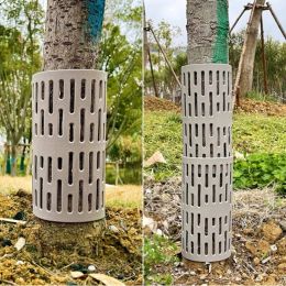 Covers Tree Trunk Protector Vent Hole Design Plant Protector Cage PVC Trunk Bark Saplings Guard Cover Plant Protection Fence Tools