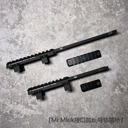 Baodan Tang MP5 MP5K Metal MI MLOK Interface Extended Rail CNC Mirror Bridge Universal Sima Sijun Series