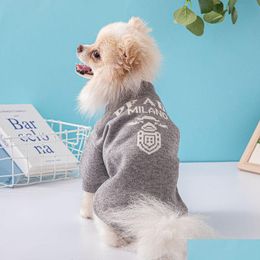 Dog Apparel New Pet Sweater Fadou Chihuahua For Small And Medium Sized Dogs Autumn Winter Clothes Jackets Drop Delivery Home Garden Su Ottjo