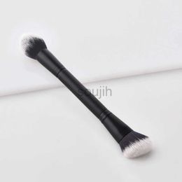 Makeup Brushes Professional Black Powder Makeup Brush Contouring Sculpting Brushes Double-ended Flame Cosmetic Accessories ldd240313