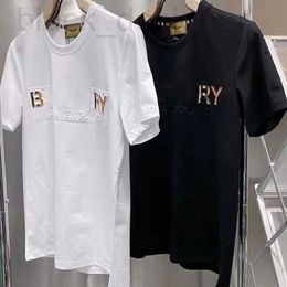 T-shirt da uomo firmate T-shirt taglia asiatica T-shirt casual con stampa monogramma top a manica corta in vendita abbigliamento hip hop uomo di lusso WBAB