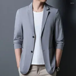 Men's Suits 2024 Fashion Autumn Casual Small Suit Korean Mens Business Single Sun Protection Coat