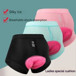 Women's Shorts JEPOZRA Women Cycling Shorts Gel 3D Padded Road Comfortable Underwear Compression Tights Bike UnderpantL24313