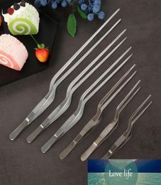 1Pcs Stainless Steel Barbecue Tongs Serving Presentation Kitchen Tool Multiple Types Silver Plating Chef Food Tweezer BBQ Clip9909181