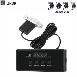 Equipment Aquarium CO2 motor valve digital display timing switch display fish tank CO2 generator/pressure reducing valve equipment control