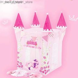 Toy Tents Toy Tents Child Toys Tents Princess Castle Play Tent Girl Princess Play House Indoor Outdoor Kids Housees Play Ball Pit Pool Playhouse Q231220 L240313