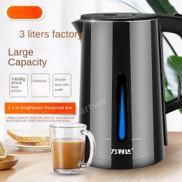 Kettles 3L Electric Kettle Tea Pot Auto Poweroff Protection Water Boiler Teapot Instant Heating Stainles Fast Boiling
