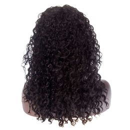 Women's Wigs Cover Black Small Curly Hair Chemical Fiber Matte High Temperature Silk Simulated GG