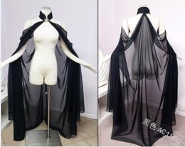 Cool Others Apparel Unisex Mantle Hooded Cloak Coat Wicca Robe Mediaeval Cape Shawl Halloween Party Witch Wizard Cosplay Costumes W6491771