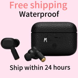 Ms hörlurar trådlös Bluetooth Earphone Black White Headset Gaming Noise Refering Hi-Fi Headset Sport Waterproof ANC