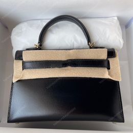 10A designer bags 19CM mini crossbody bag shoulder bag messenger bag box Genuine Leather Zipper buckle luxury bag high quality Black bags for women Gift box packaging