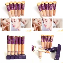 Concealer High Quality Contour Foundation 10Ml Face Correcteur Contours 10 Colours Liquid Foundations Light Medium Fair Neutral Sand Be Otldr