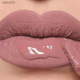 Lipstick 12 Colors Velvet Matte Lip Gloss Nude Pink Silky Liquid Lipstick Waterproof Long Lasting Non-stick Cup Lip Glaze Makeup Cosmetic 240313