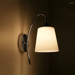 Wall Lamp 1Pc Nordic E27 LED Sconce Aisle Night Light Bedroom Hallway Decorative Lighting Fixtures (without Bulb)