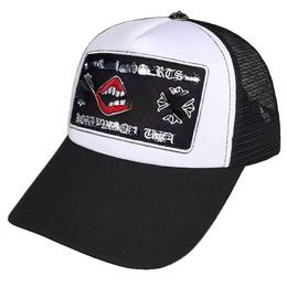 Latest Colors Wave Cap Letter Embroidery Bend Fashion Caps Male Hip Hop Travel Visor Mesh Punk Baseball Hats290m