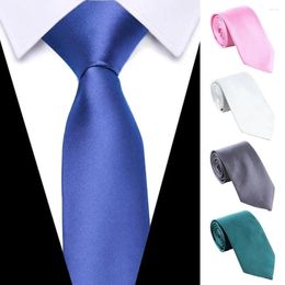 Bow Ties 8 Cm Striped Men Tie Fashion Est Design Business Shirt Accessories Classic Polyester Silk Cravat Party