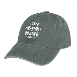 Berets SUBIE BOXING CLUB Cowboy Hat Sun For Children Beach Outing Sunscreen Black Women Men's