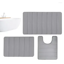Bath Mats Comfort Rug For Standing Thick Water Absorption Toilet Mat Sets Restaurants Gyms Hair Salons Bathrooms