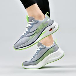fashion running shoes for men women breathable black white grey GAI-34 mens trainers women sneakers size 7-10 GAI
