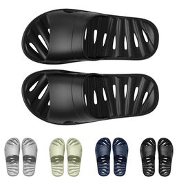 bath slippers for men women Solid Colour hots slip resistant black white Fuchsia breathable mens womens indoor walking shoes GAI