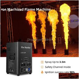 Other Stage Lighting One Head Flame Hine Spray 1- Dmx Genius Safety Channel Fire Projector For Nightclub Party Dj Drop Delivery Light Dhaj0