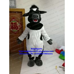 Mascot Costumes Cow Y Cattle Calf Mascot Costume Adult Cartoon Character Outfit Suit Merchandise Street Anniversary Celebrations Zx1517