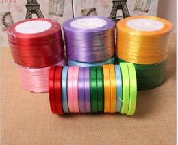 22 Meters A Roll Colored Ribbons With Width 06mm Wedding Accessories Cake Gift Box Packaging Ribbons Fashion Wedding Decorations 8765004