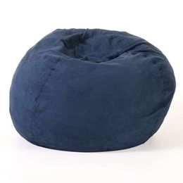 Comfortable High-density Foam Bean Bag Chair for Kids Adults, with Removable Microsuede Cover, Ideal Reading and Bedroom Floor Lounge, M