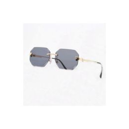 High quality classic brand square leisure luxury rectangle goggles multi-color fashion sunglasses