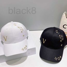 Ball Caps Designer Baseball Hat Spring/Summer Versatile Letter Sunshade and Sunscreen Leisure Duck Tongue Hat Men's and Women's Same Style Embroidery 2PJU