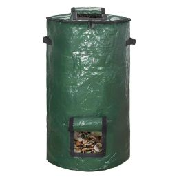 Bags Compost Bin Bag Collapsible Yard Waste Containers Environmental Compost Bag With Handles Garden Waste Bin Homemade Organic