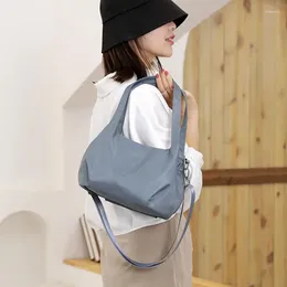 Shoulder Bags 2024 Fashion Versatile Nylon Cloth Bag For Women's Leisure And Fresh Single Crossbody Women