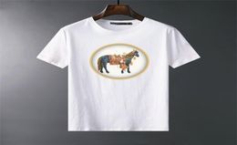 2021 style Ins Tiger head embroidery t shirt designers clothes Mens designer Women Men Casual Tshirt Asian size MXXXL A462477607